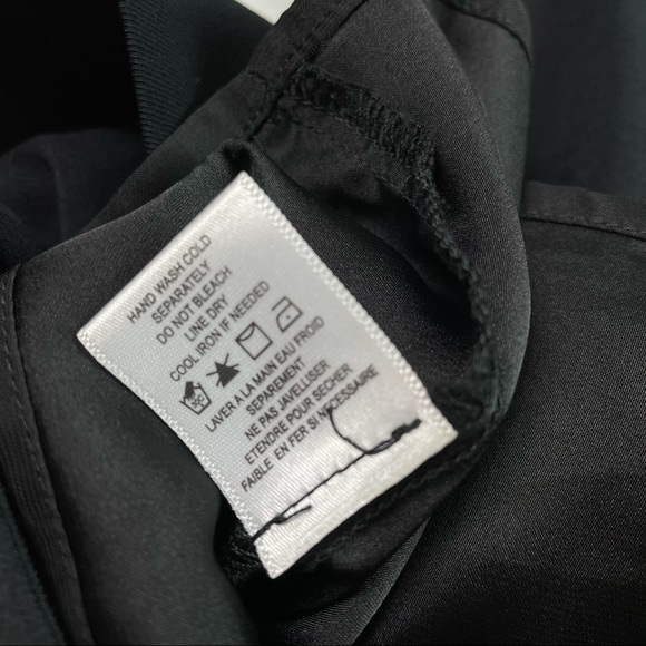 RO & DE Inverted Pleat Black Mini Skirt - Picture 5 of 7